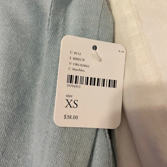 NWT light blue free people turtleneck! - Picture 5 of 5